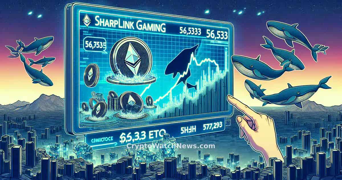 SharpLink Gaming renforce le trésor Ethereum à 3,64 milliards de dollars grâce à des acquisitions stratégiques