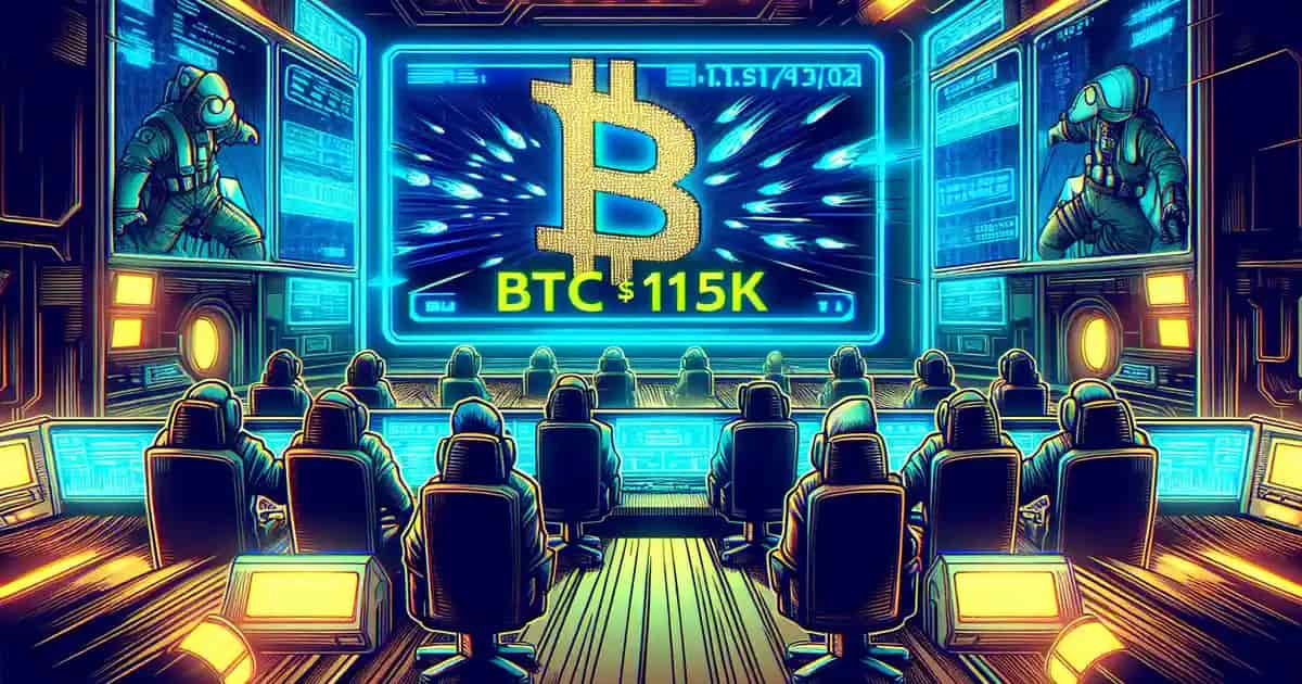 Épuisement probable des vendeurs de Bitcoin alors qu'un trader surveille une baisse du prix du BTC à 115 000 $