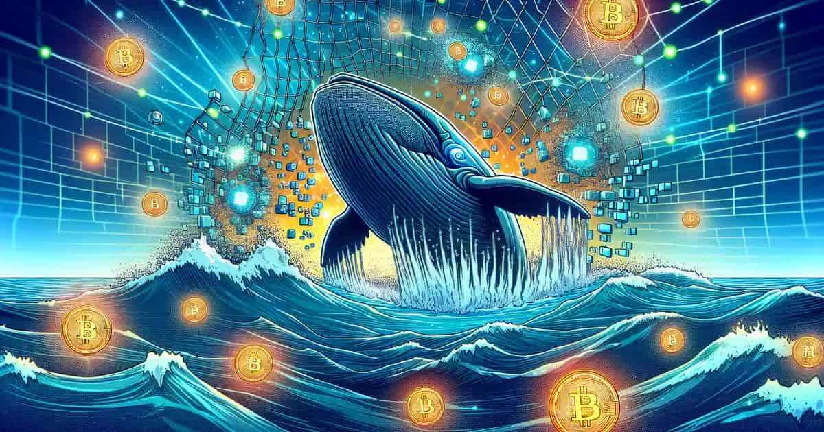 Une baleine Bitcoin déplace 32 millions de dollars en BTC d'une bourse: Réaffectation stratégique au milieu de la volatilité du marché