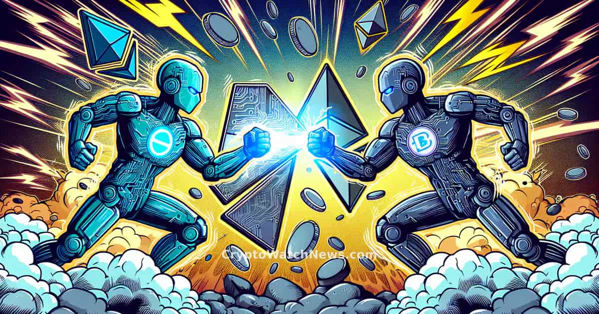Ethereum et Solana en Lutte pour la Suprématie de la Blockchain
