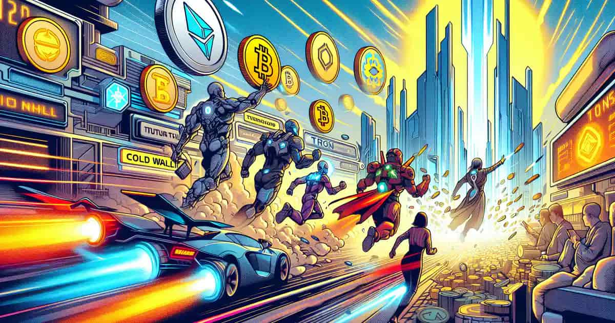 L'essor des projets cryptos : Cold Wallet, Toncoin, Tron et Sui