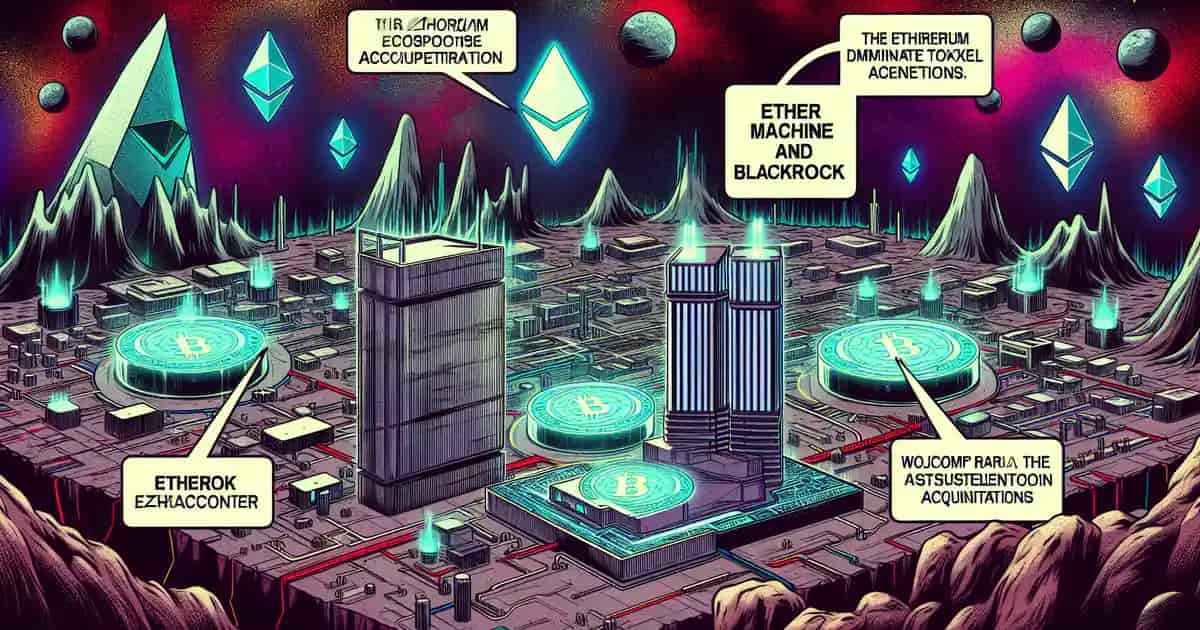 La Machine Ether et BlackRock Élèvent le Paysage d'Investissement d'Ethereum