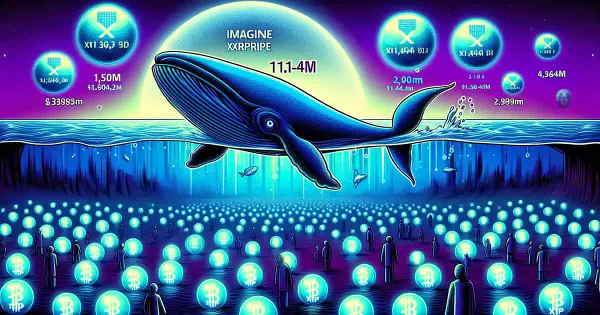 Une baleine déclenche un débat avec une position longue de 11,44 millions de dollars en XRP
