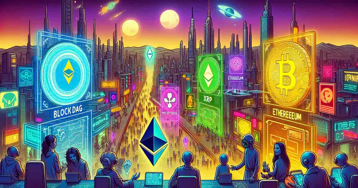 L'ascension des altcoins: BlockDAG, XRP, Ethereum et Chainlink en 2025