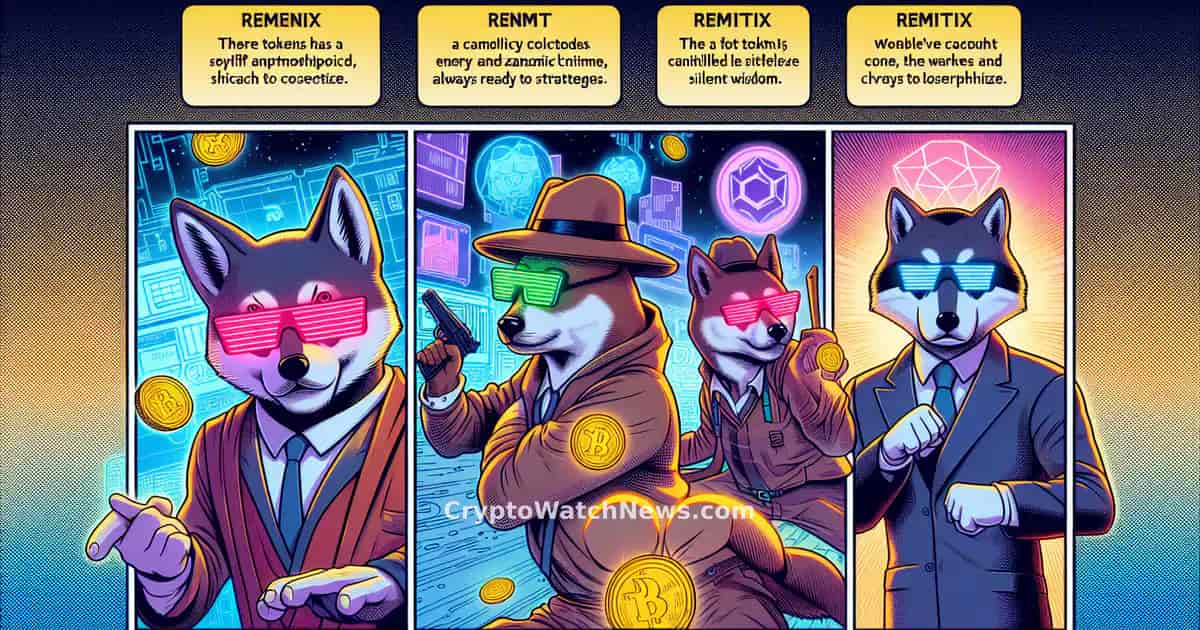 Exploration du potentiel du trio de Memecoins : Bonk, Dogwifhat et Remittix