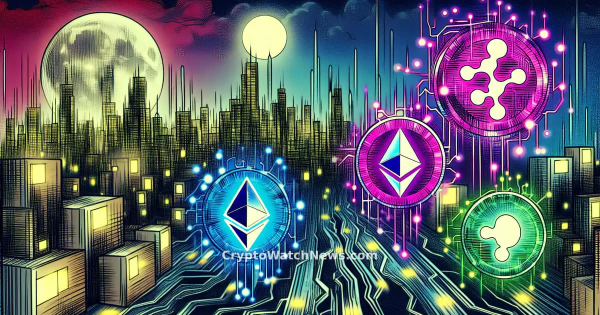 Ethereum et ETFs XRP Montrent des Tendances Divergentes dans les Marchés Crypto