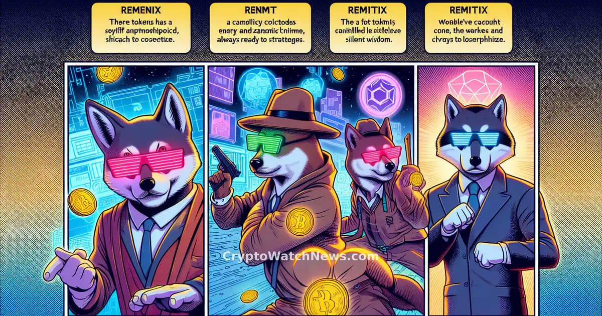 Exploration du potentiel du trio de Memecoins : Bonk, Dogwifhat et Remittix