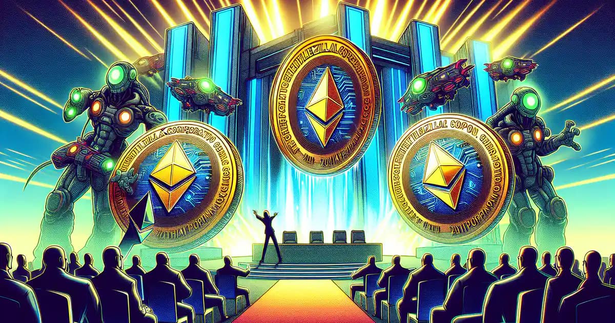Trésoreries d'entreprise Ethereum Firms Accélèrent l'Accumulation, Signalant un Intérêt Institutionnel Croissant