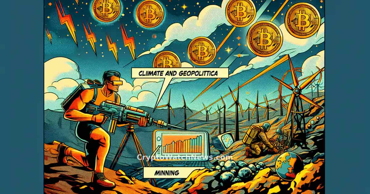 Défis Climatiques et Géopolitiques pour le Minage de Bitcoin