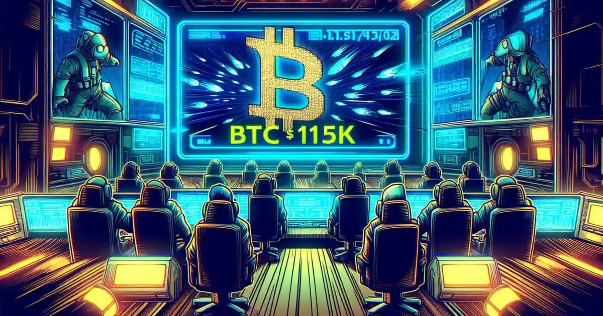 Épuisement probable des vendeurs de Bitcoin alors qu'un trader surveille une baisse du prix du BTC à 115 000 $