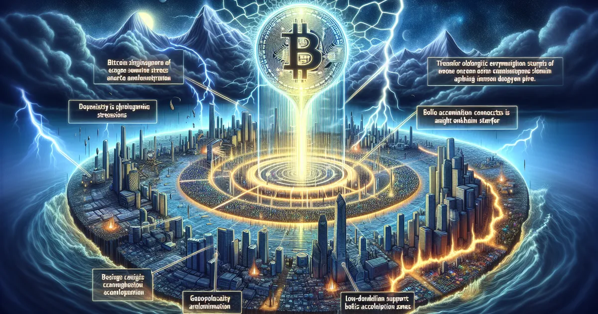 L'action des prix du Bitcoin et le support on-chain : Un examen approfondi