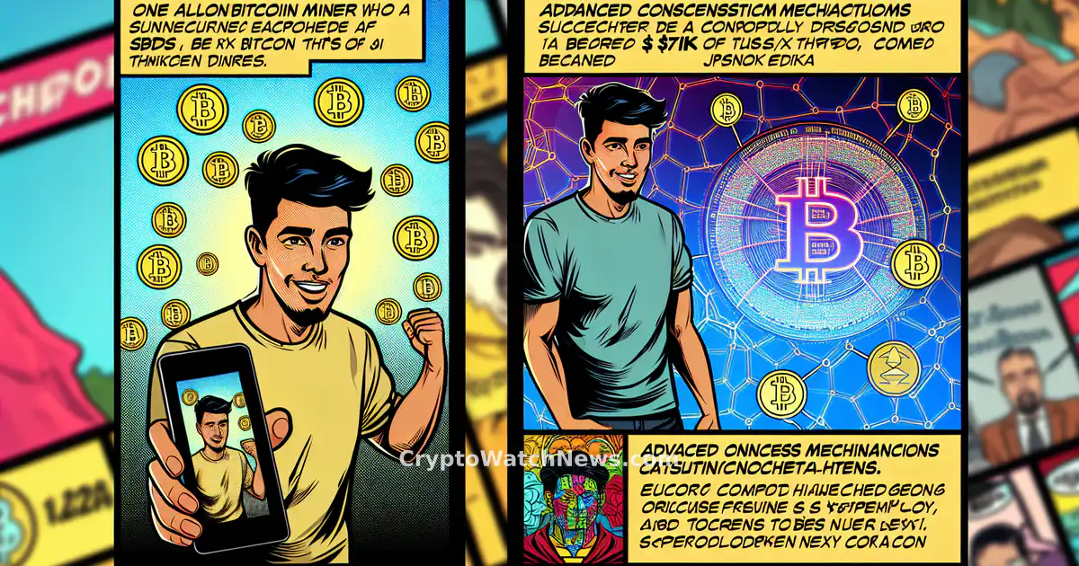 Succès rare dans l'exploitation minière en solo de Bitcoin : Un mineur gagne 371 000 $ en récompense de bloc