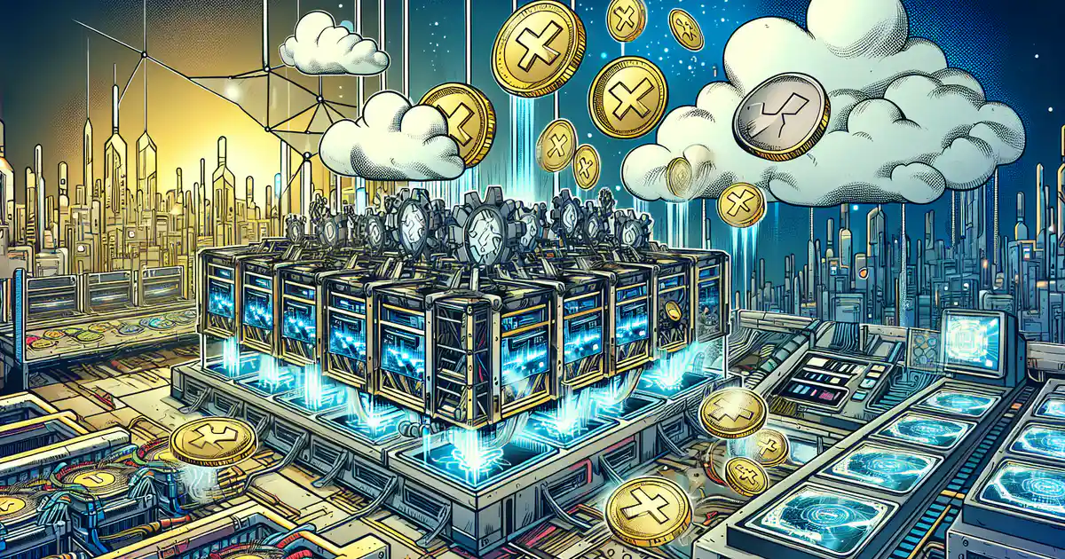 Société de minage de cryptomonnaies présente des contrats de cloud mining XRP pour la génération de revenus passifs