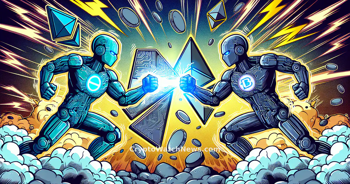 Ethereum et Solana en Lutte pour la Suprématie de la Blockchain