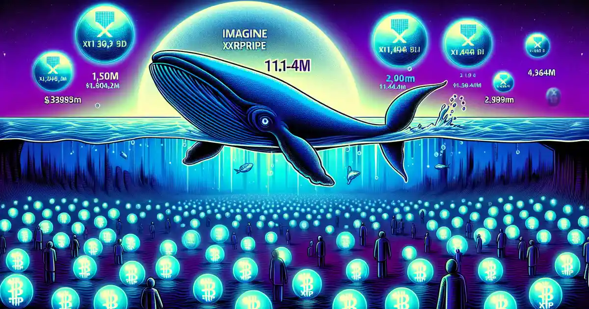 Une baleine déclenche un débat avec une position longue de 11,44 millions de dollars en XRP