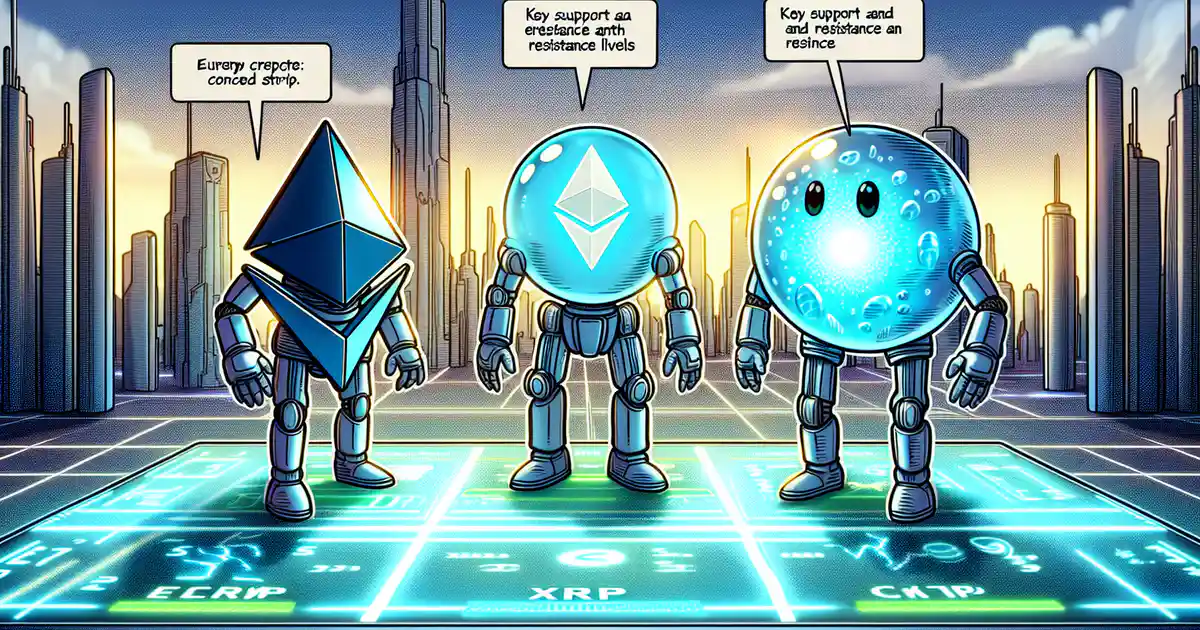 Les principales cryptomonnaies montrent un potentiel de croissance au milieu des dynamiques du marché